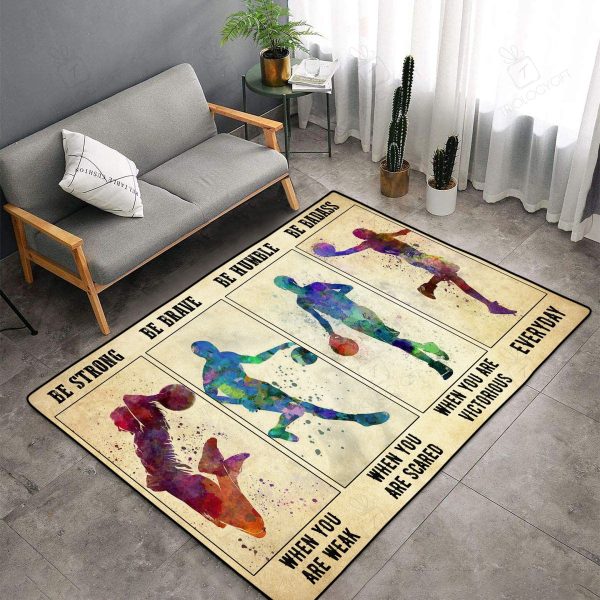 Basketball Player Area Rugs For Living Room Rectangle Rug Bedroom Rugs Carpet Flooring Gift RS134286|Rosabella Print