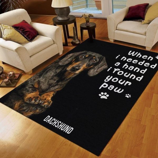 Dachshund Carrying You Area Rugs For Living Room Rectangle Rug Bedroom Rugs Carpet Flooring Gift RS137773|Rosabella Print