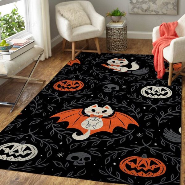 Halloween Is Around The Corner Rectangle Rug Decor Area Rugs For Living Room Bedroom Kitchen Rugs Home Carpet Flooring Rs015157 Print