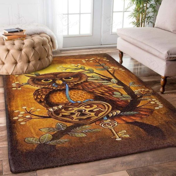 Owl Rectangle Area Rugs Carpet For Living Room, Bedroom, Kitchen Rugs, Non-Slip Carpet Rp123751 Print